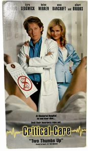 Critical Care VHS 1998 Comedy Satirical Drama with James Spader Kyra Sedgwick - Picture 1 of 4