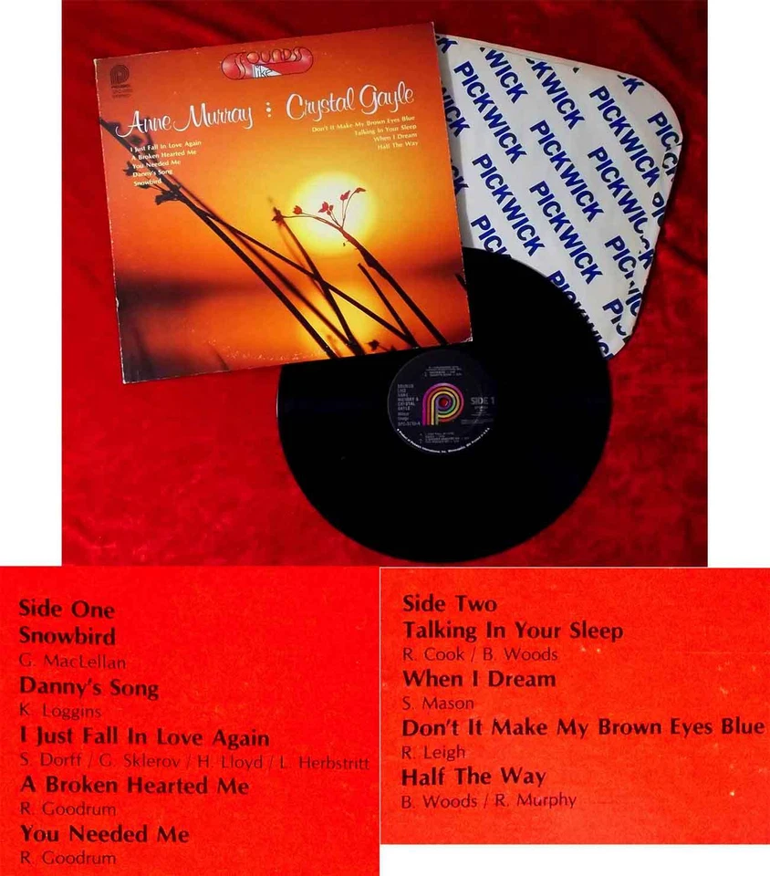 LP Anne Murray & Crystal Gayle: Sounds Like... (Pickwick SPC-3730) US - Bild 1 von 1