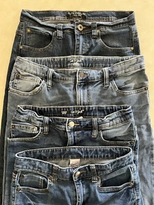 3 Pairs Girls Jeans Size 14/one Pair Size 16 - 4 Total.  All Similar Fit. - Picture 1 of 6