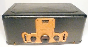 Vintage Rare * Restored / Working CROSLEY 401 w/ 4 Good 199 Tubes - rebuilt  - Bild 1 von 8