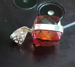 51.40 Ct Natural Cube Zultanite 925 Silver Pendant Certified Loose Gemstone - Picture 1 of 5