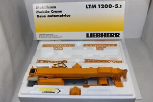 zx4430, TOP RAR Conrad Liebherr 5-achs Mobilkran TM 1200-5.1 1:50 OVP TOP Neuw. - Bild 1 von 12