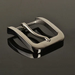 UK STOCK 1x Pin Fibbia 40mm Acciaio Inox Pelle Cintura Ricambio Snap On Fai da Te - Foto 1 di 8