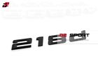 Matte Black Trunk Emblem Badge Letters For Bmw F22 F45 F46 2-Series 218D 218