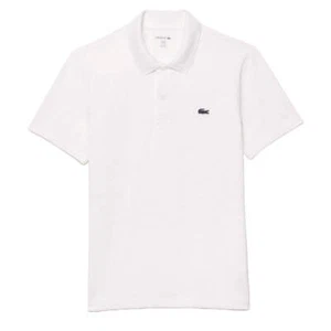 Lacoste Regular Fit Cotton Polo Shirt White - Picture 1 of 6