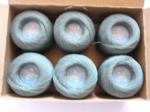 6 VINTAGE J & P COATS CANDLEWICK YARN A.74 59 SAGE 50YDS. - Picture 1 of 4