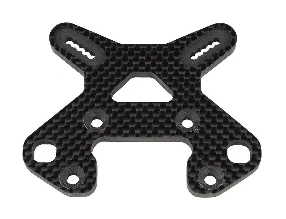 Associated RC8B4 RC8B4e Factory Team Carbon Fiber Front Shock Tower 81503 - Image 1 of 1