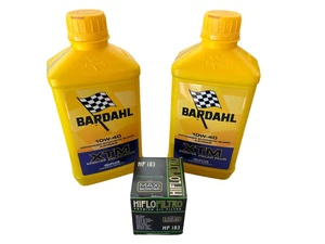 KIT TAGLIANDO 2LT BARDAHL XTM 10W40 + FILTRO OLIO PIAGGIO X10 350 IE (2011-2017)