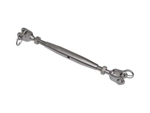 Stainless Steel 316 M20 (3/4") 20mm Turnbuckle Rigging Screw Jaw & Jaw Marine - Picture 1 of 5