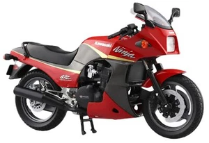 1/12 Aoshima Skynet Kawasaki NINJA GPZ900R Rojo/Gris Diecast Modelo Motocicleta Nuevo en Caja - Imagen 1 de 5
