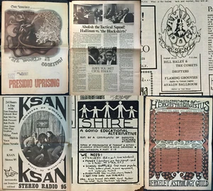 Sixties San Francisco Express Times Aug 14 1968 V1N30 Black Panthers Free Huey - Bild 1 von 12