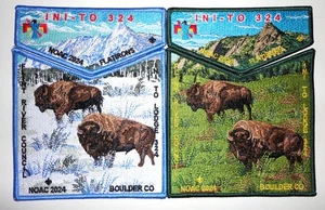 Ini-To Lodge 324 2024 NOAC OA Patch Sets - Flint River Council - Picture 1 of 1