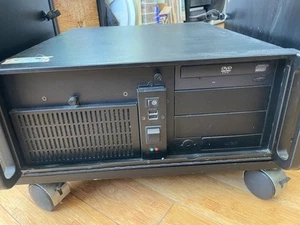 Aic RMC-4S Rackmount Chassis, 4U with Fan, HardDrives, 1GB RAM, NEC Opt Drive - Picture 1 of 17