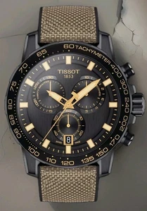 Reloj para hombre Tissot Supersport cronógrafo cuarzo esfera negra T125.617.37.051.01 - Imagen 1 de 7