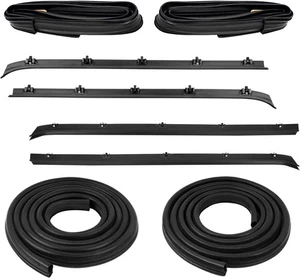 8PCS Guarnizione Porta Finestra Canale Spazzamento Feltro Gomma Compatibile con C1500 C25... - Foto 1 di 7