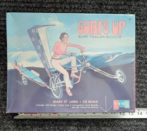SURFS UP RARE Model Kit PYRO 1/8th Scale - Surf Trailer Bicycle -Factory Sealed - Picture 1 of 5