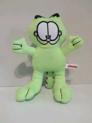 Peluche Garfield and Friends NEON verde Nickelodeon Toy Factory 2023 9" Foto 1 de 4