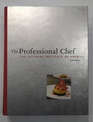 ПРОФЕССИОНАЛЬНЫЙ ШЕФ-ПОВАР кулинарный институт Америки поваренная книга 7-е издание - VG + - Изображение 1 из 3