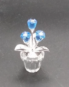SWAROVSKI Figurine Forget-me-not Japan - Picture 1 of 5