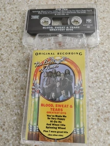Blood Sweat And Tears - Greatest Hits CASSETTE*Tested* - Picture 1 of 2