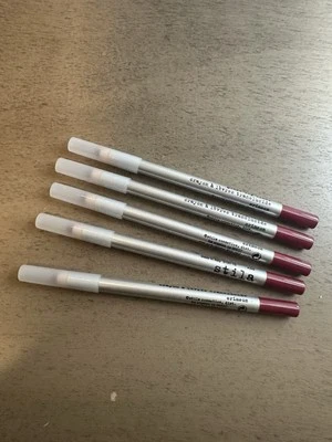5 X Stila Lip Liners In Crimson - Brand New No Box - Image 1 of 2