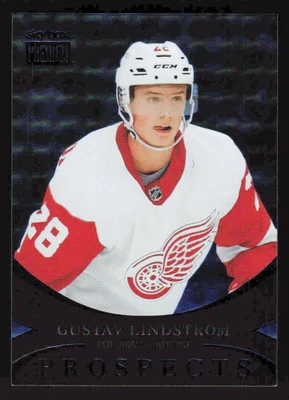 2020-21 SkyBox Metal Universe Prospects Star Sapphires #PP-34 Gustav Lindstrom - Image 1 of 2