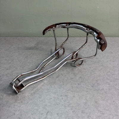 Винтажные Brooks B72 Сиденье Седло Рельсы Только Klunker 4 Рейки ЗАПЧАСТИ Кожа 1968 - Изображение 1 из 4