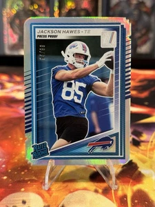 2025 Donruss Jackson Hawes #357 Silver Die Cut /99 Buffalo Bills - Picture 1 of 2