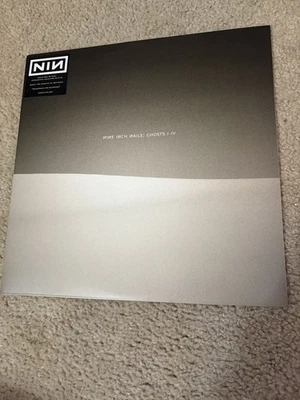 OOP Nine Inch Nails Ghosts I-IV Vinyl 2008 4 x 12" LP Records NIN Preowned - Image 1 of 4