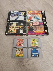 Lotto Lavoro Giochi Nintendo 64 N64 Bundle Versione PAL 8 Giochi - Foto 1 di 6