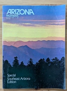 Arizona Highways Mar 1979 Special Southeast Fire Agate Aravaipa Chiricahuas - Picture 1 of 6