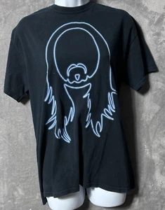 Steve Aoki Neon Future Shirt Medium Hakkasan Las Vegas Black Graphic EDM Rave - Picture 1 of 9
