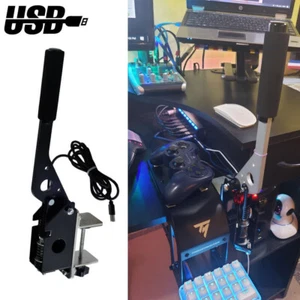 Racing Games PC USB Handbrake For Logitech T300 T500 G25 G27 G29 FANATECOSW DIRT - Picture 1 of 10