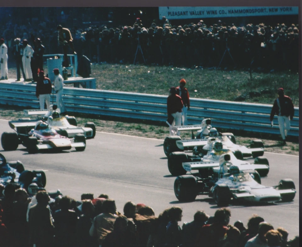 Depailler, Stewart, Hulme, Cevert, Andretti, Fittipaldi 1972 F1 8 X 10 PHOTO 1 - Image 1 of 1