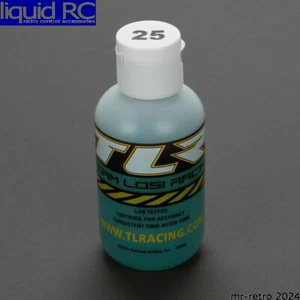 Team Losi Racing 74022 Silicone Shock Oil 25wt 250cst 4oz - Picture 1 of 2