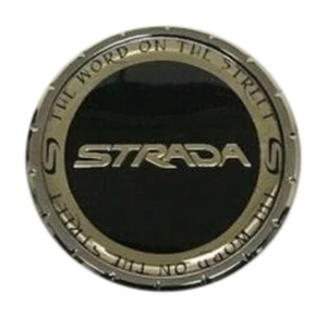#USED Strada Chrome Snap In Center Cap C-ZW-1 C-225-1 81192085F-1 PD-CAP-STRADA - Picture 1 of 3