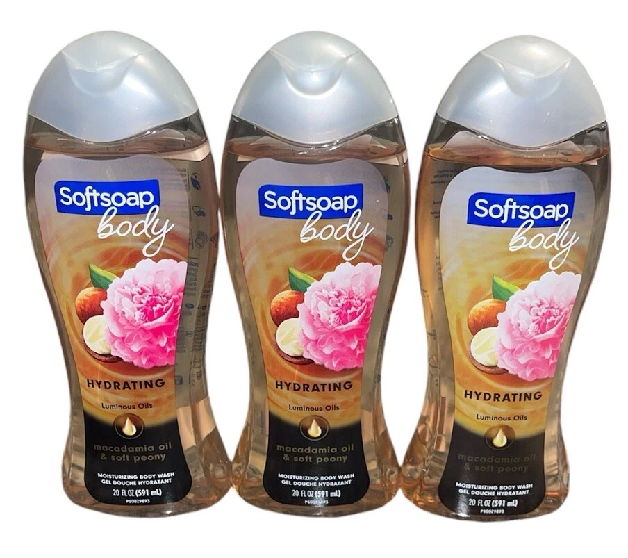3 - Мягкое мыло увлажняющее для тела светящиеся масла масло макадамии мягкий пион 20 унций - Изображение 1 из 1