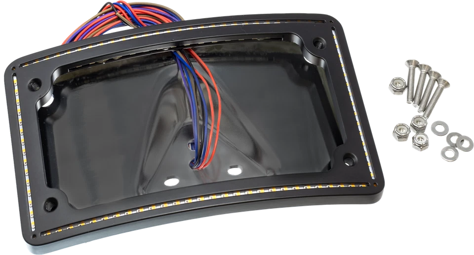 Harley Davidson Letric Lighting Co 2018 FLHR Road King placa perfecta curva de luz Foto 1 de 1