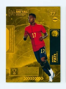 2021-22 Ansu Fati Skybox Metal Universe Precious Metal Gems PMG Gold Card 42/100 - Picture 1 of 3