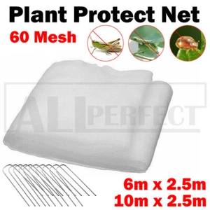 6/10M Netting Insect Bug Fly Fruit Mesh Net Vegetable Plant Protection Cover - Picture 1 of 15