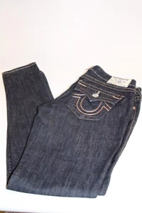 True Religion Billy Skinny Damenjeans Gr. 28 Medium Wash Dreifachnaht Taschen - Bild 1 von 3