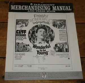CLIFF RICHARD WONDERFUL LIFE USA EXHIBITORS CINEMA PRESS KIT CAMPAIGN PROMO BOOK - Picture 1 of 5