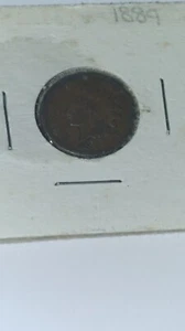 1889 Indian Head Cent Nice Coin - Picture 1 of 5