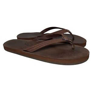 Rainbow Sandals for Women with Upper Leather Flip Flop Sandals for 