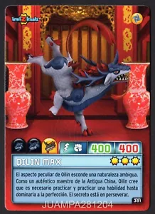 QILIN MAX #381 CROMO INVIZIMALS CRIATURAS SECRETAS 2023 PANINI - Picture 1 of 2