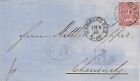DEUTSCHLAND NORDSTAATEN (S339) 1868 Brief gestempelt aus HAMBURG