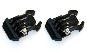 2pc GoPro Quick Release Buckle Base Tripod Mount Go Pro Hero 4 3+ 3 Accessory - Picture 1 of 7