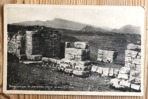 Borcovicium W Gateway From Without - Hadrian’s Wall Antique Post Card Ref P57