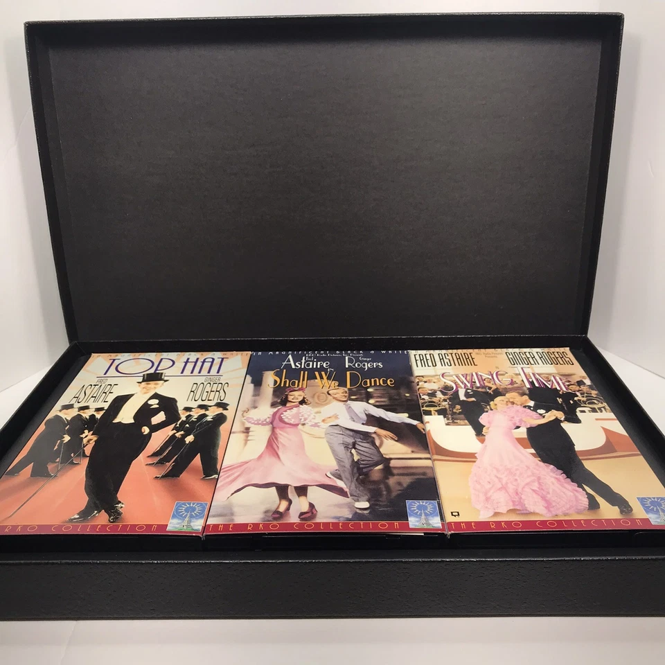 Astaire & Rogers Grannycore  3 VHS Tapes American Dance Culture - Image 1 of 4