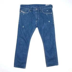 Diesel Thanaz Jeans Skinny Slim W31 L27 Herren Distressed 8880K Low Rise Blau - Bild 1 von 17